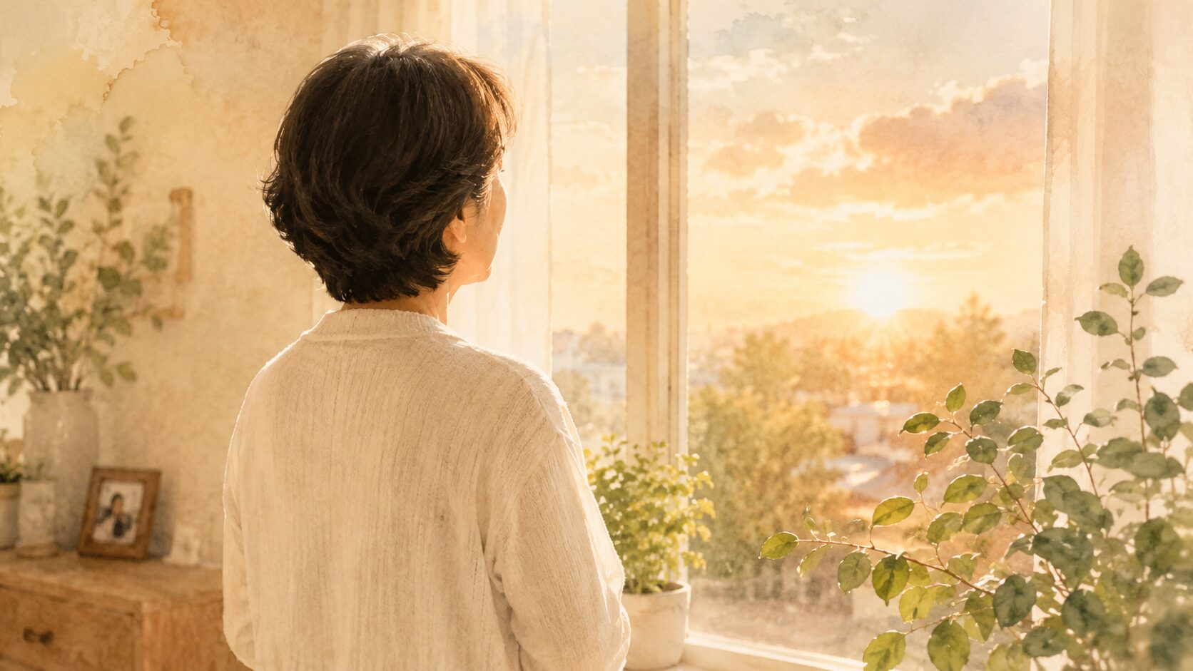 寂しいあなたへ|50代看護師から窓辺のメッセージ