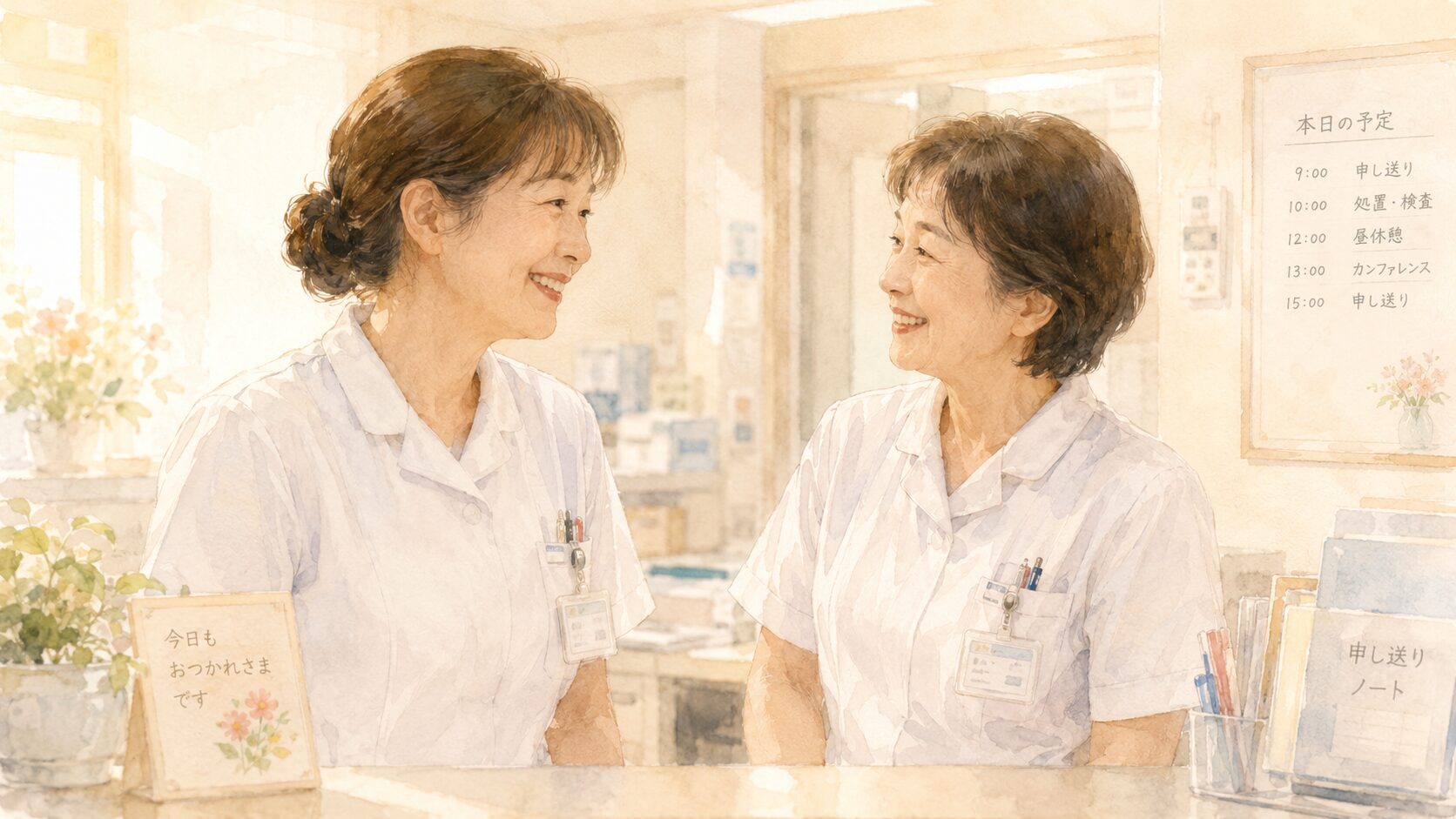 34年看護師の体験|異動先で同期と再会した瞬間