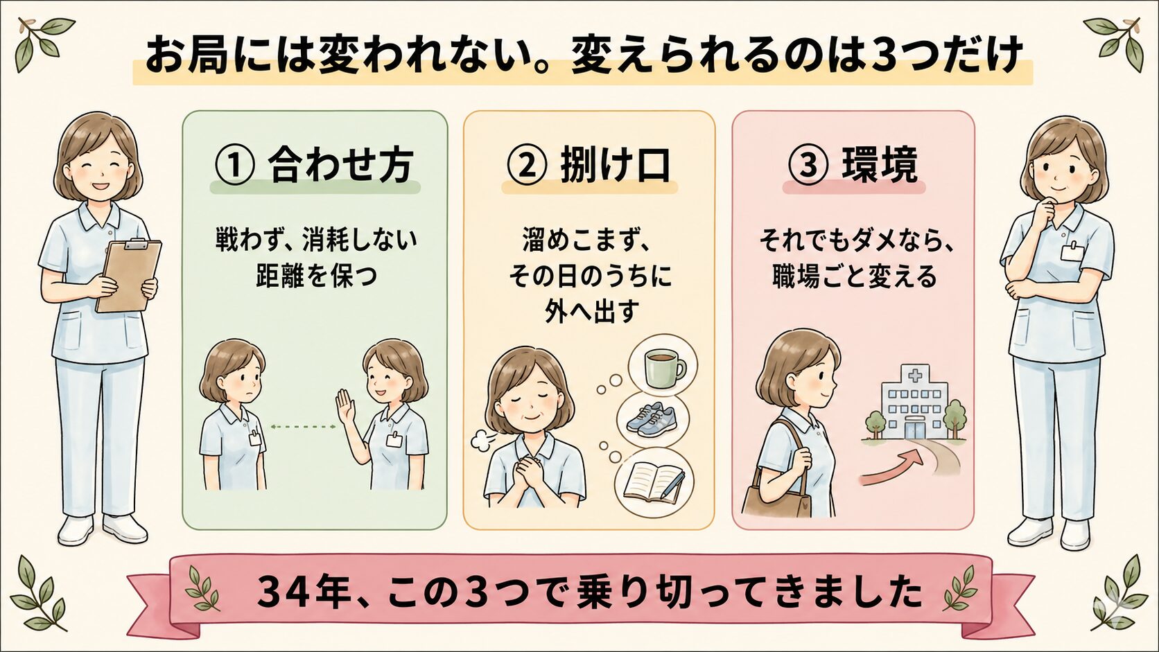 看護師のお局への対処法まとめ|合わせ方・捌け口・環境